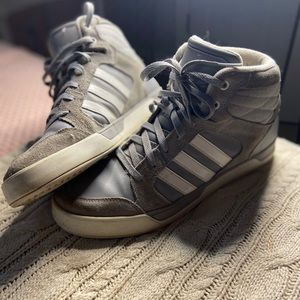 Addis’s neo grey hightops!